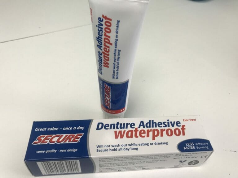 Secure Denture Adhesive The Natural Denture Clinic